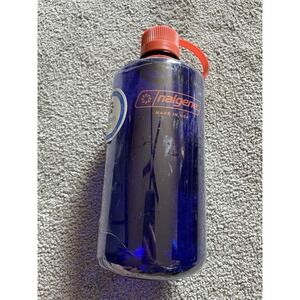 New Nalgene Sustain Tritan Periwinkle BPA-Free Water Bottle 32 OZ Narrow Mouth